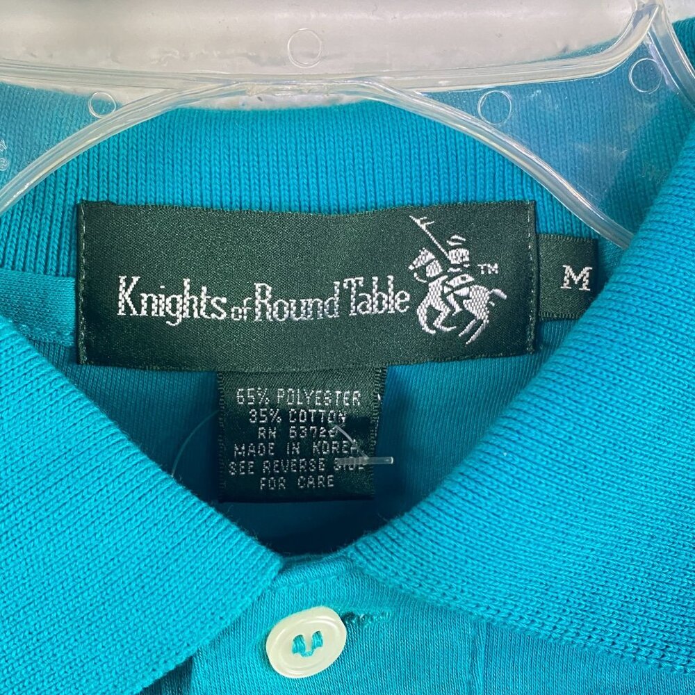 Knights of Round Table Polo Short Sleeve Men M New with Tag Lot of 2 - Picture 3 of 16